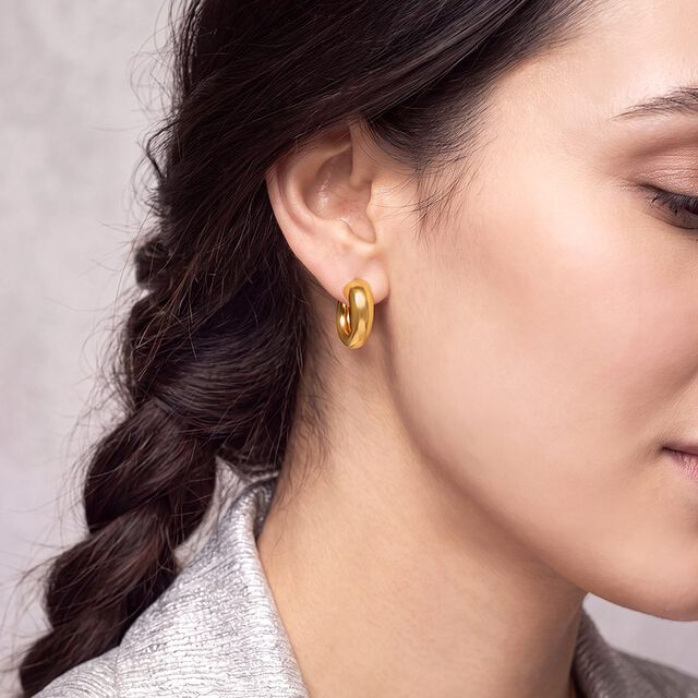 Tanishq 22KT Gold Earrings for Women 3
