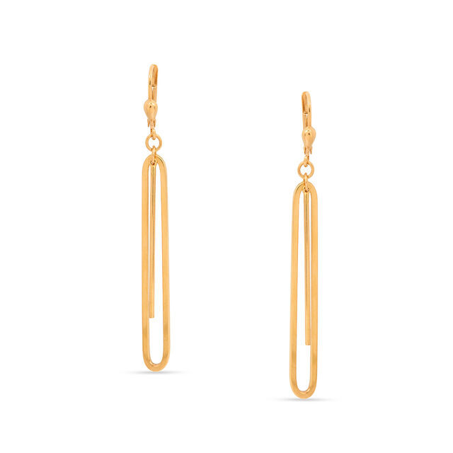 Tanishq 22KT Gold Earrings for Women 