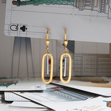 Tanishq 22KT Gold Earrings
