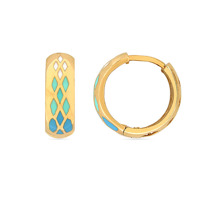 Tanishq 22KT Gold Earrings for Women 2