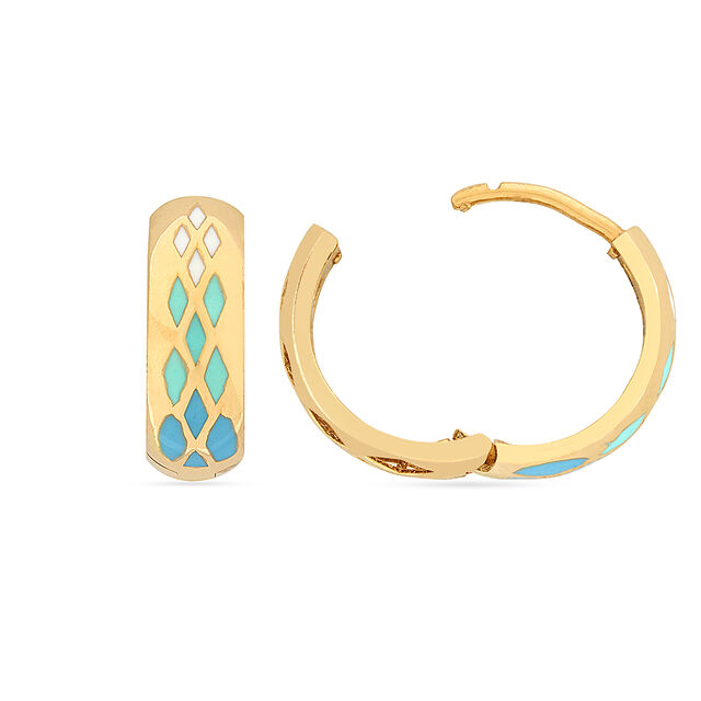 Tanishq 22KT Gold Earrings for Women 3