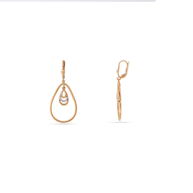 Tanishq 22KT Gold Earrings for Women 4