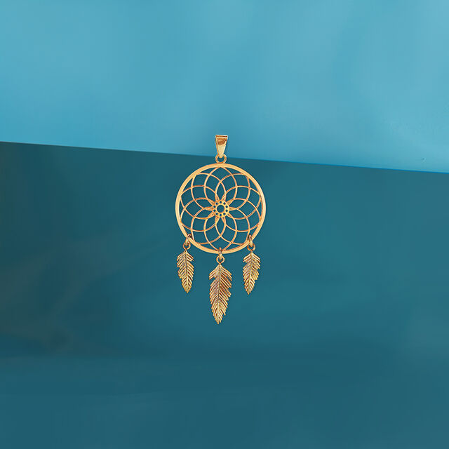 Tanishq 22KT Gold Pendant 