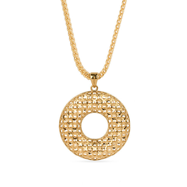 Tanishq 22KT Gold Pendant for Women 