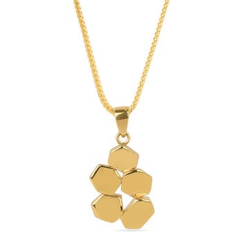 Tanishq 22KT Gold Pendant for Women