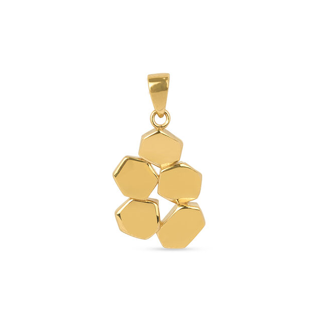 Tanishq 22KT Gold Pendant for Women 2
