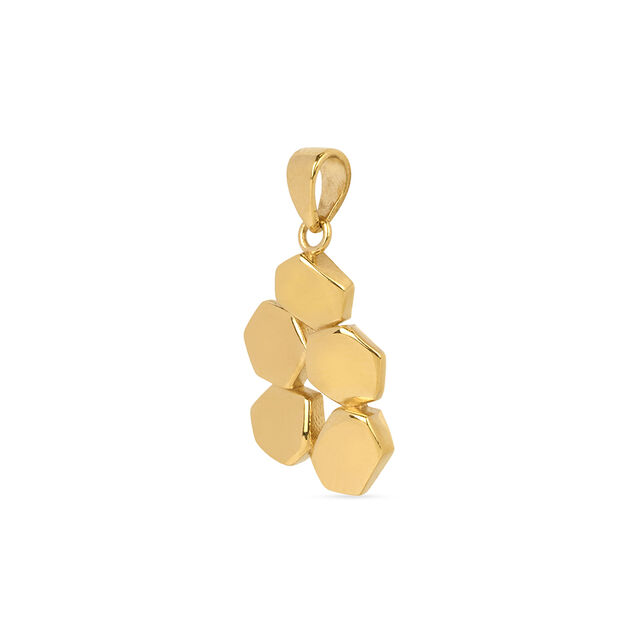 Tanishq 22KT Gold Pendant for Women 3