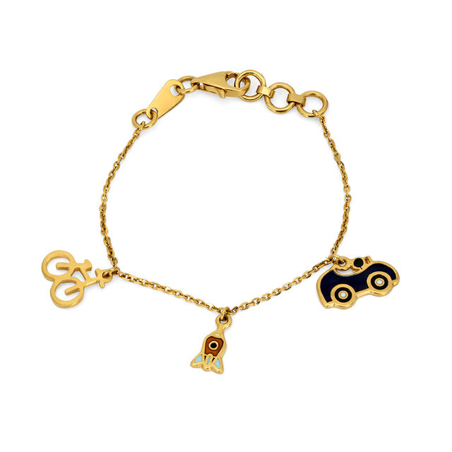 Tanishq 22 Karat Gold Bracelet for Kids