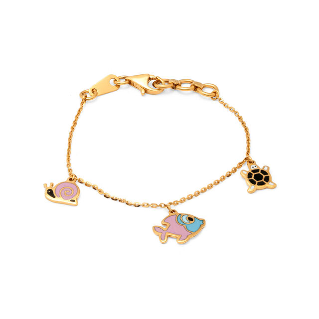 Tanishq 22 Karat Gold Bracelet for Kids