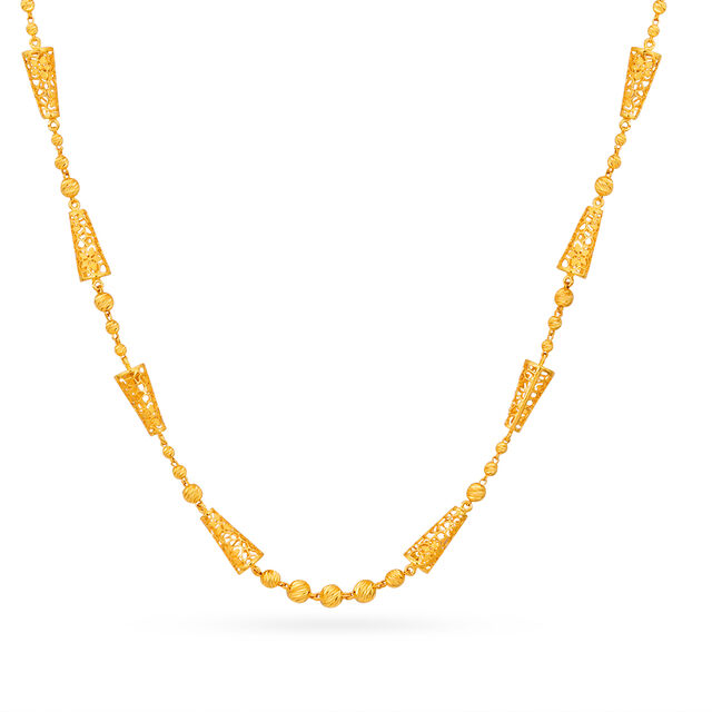Tanishq 22 Karat Gold Chain for Women