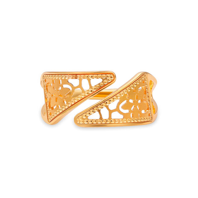Tanishq 22 Karat Gold Finger Ring for Women