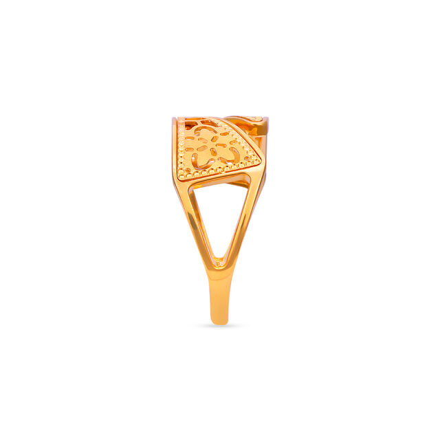 Tanishq 22 Karat Gold Finger Ring for Women