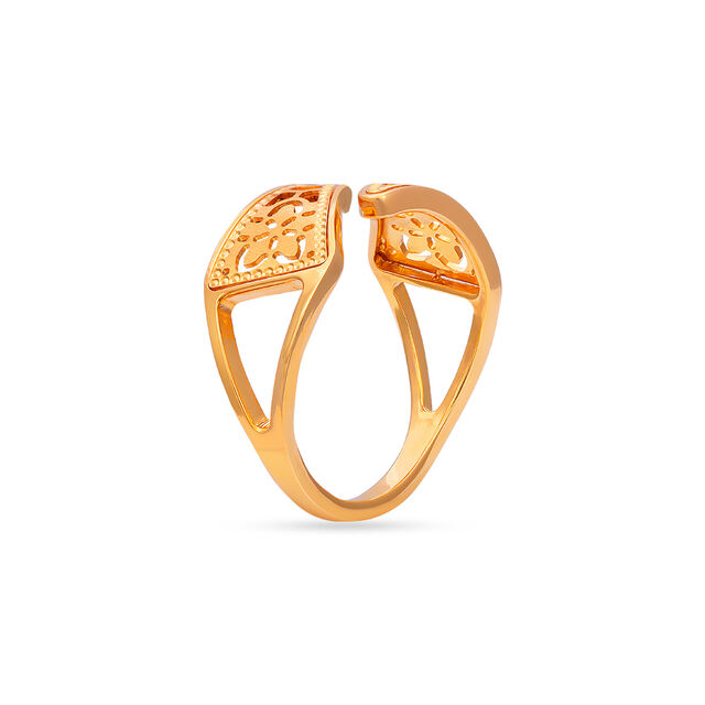 Tanishq 22 Karat Gold Finger Ring for Women