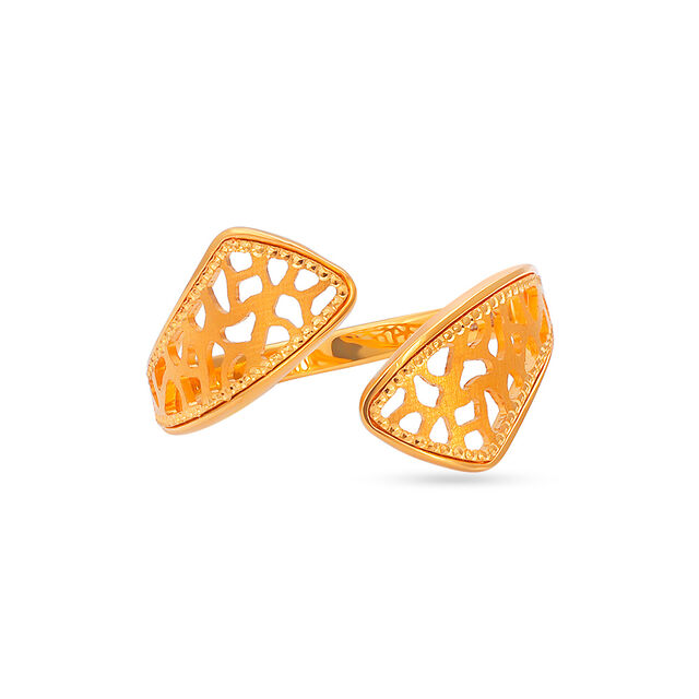 Tanishq 22 Karat Gold Finger Ring for Women