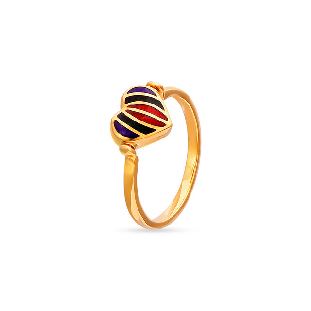 Tanishq 22 Karat Gold Finger Ring for Women