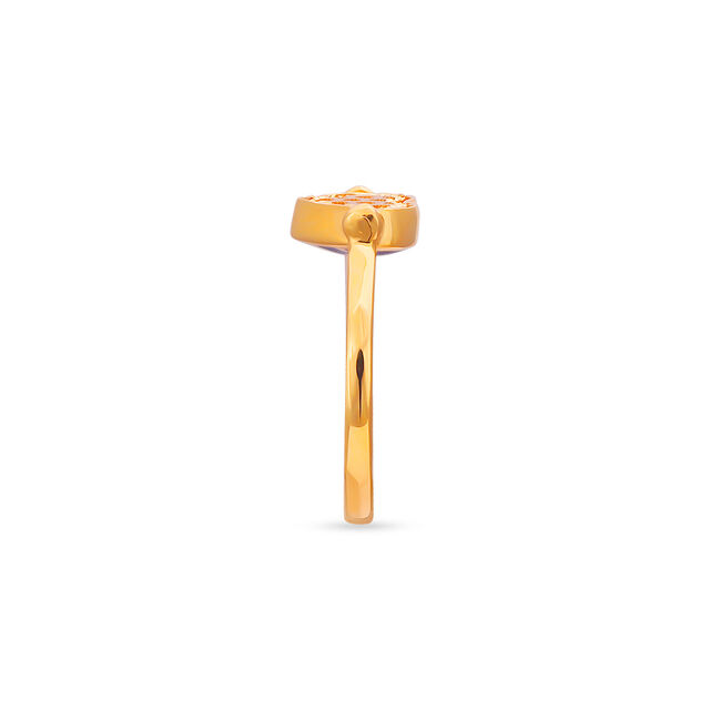 Tanishq 22 Karat Gold Finger Ring for Women