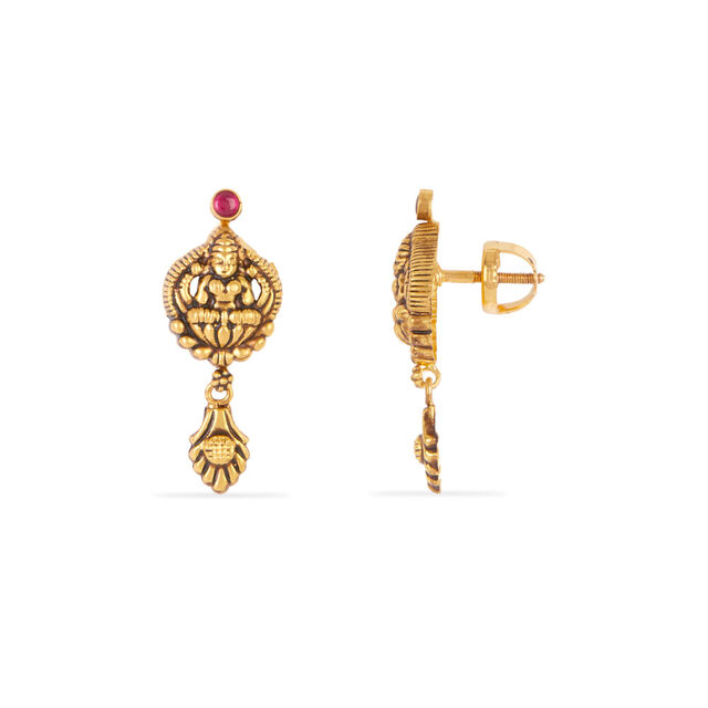 Tanishq 22KT Gold Necklace Set 4