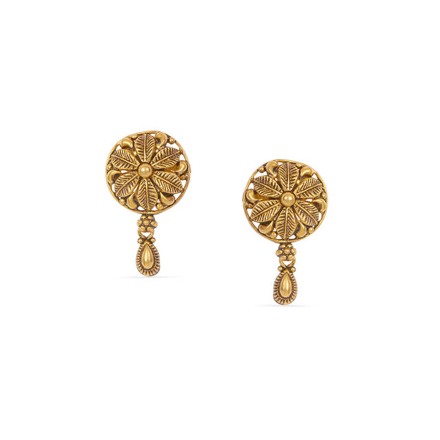 Tanishq 22KT Gold Necklace Set 3