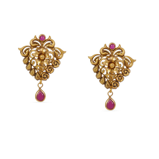 Tanishq 22KT Gold Necklace Set 3