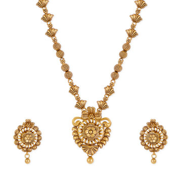 Tanishq 22KT Gold Necklace Set