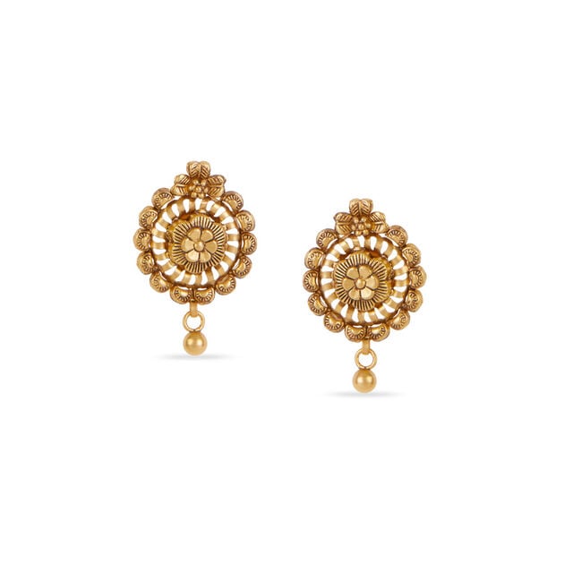Tanishq 22KT Gold Necklace Set 8