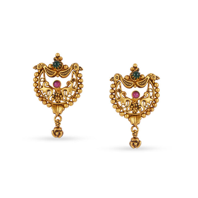 Tanishq 22KT Gold Necklace Set 3