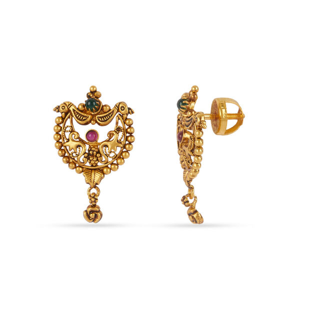 Tanishq 22KT Gold Necklace Set 4