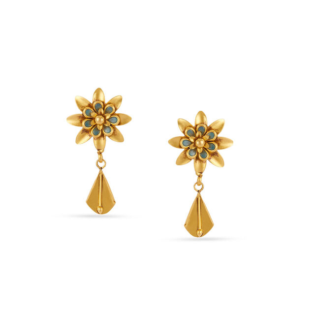 Tanishq 22KT Gold Necklace Set 3