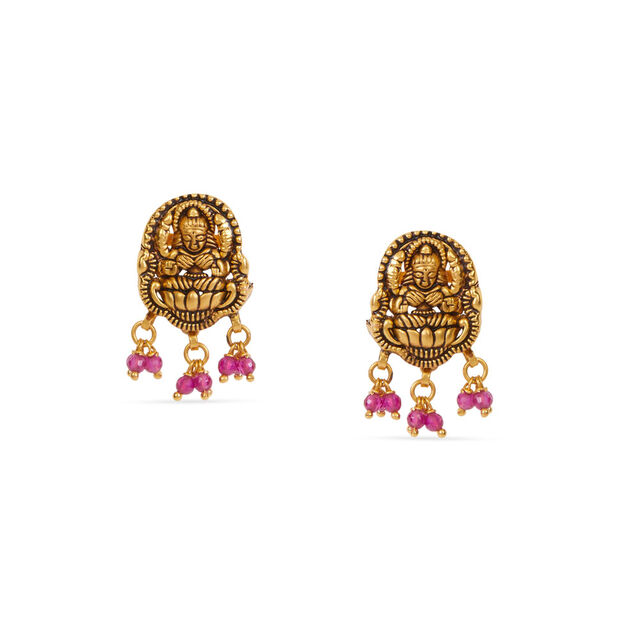 Tanishq 22KT Gold Necklace Set 3