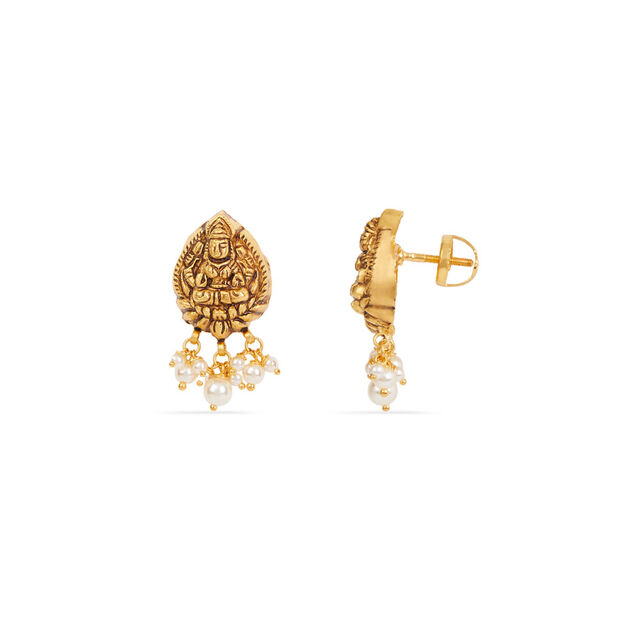 Tanishq 22KT Gold Necklace Set 4