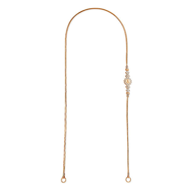 Tanishq 22KT Diamond Chain for Women 