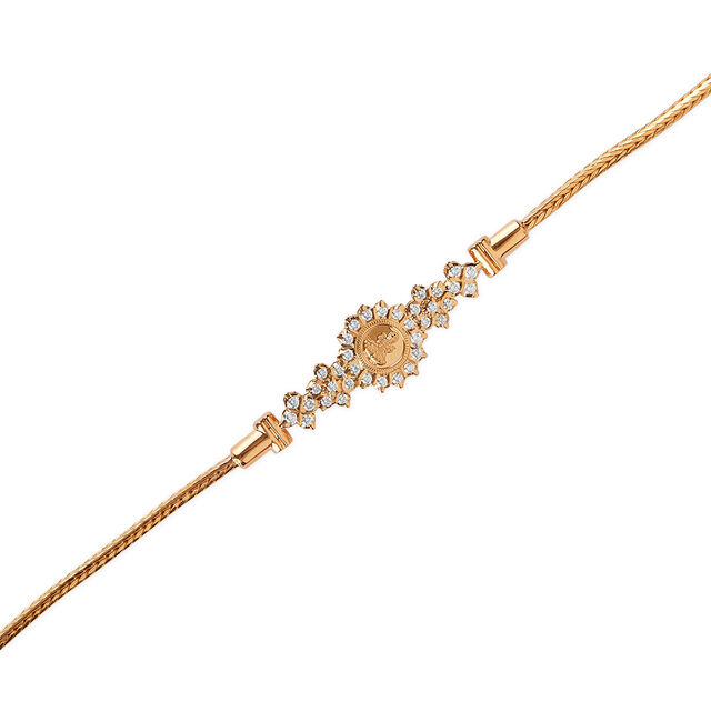 Tanishq 22KT Diamond Chain for Women 3