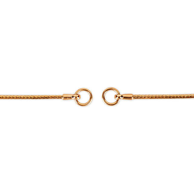 Tanishq 22KT Diamond Chain for Women 4