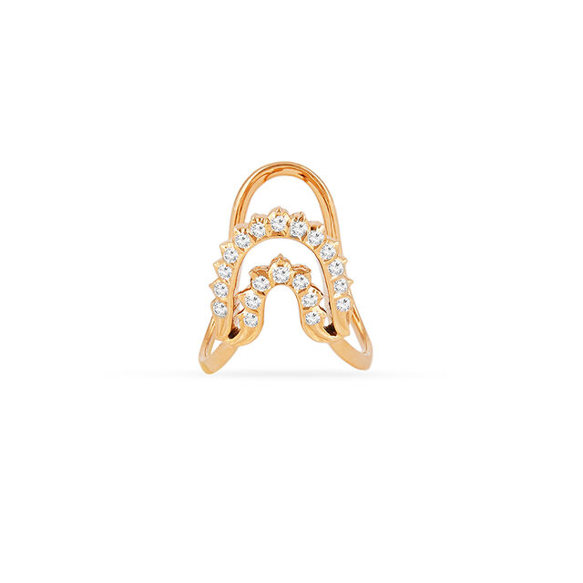 Tanishq 22KT Diamond Finger Ring for Women 
