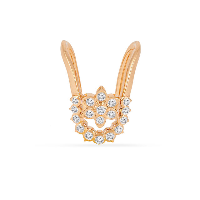 Tanishq 22KT Diamond Finger Ring for Women 