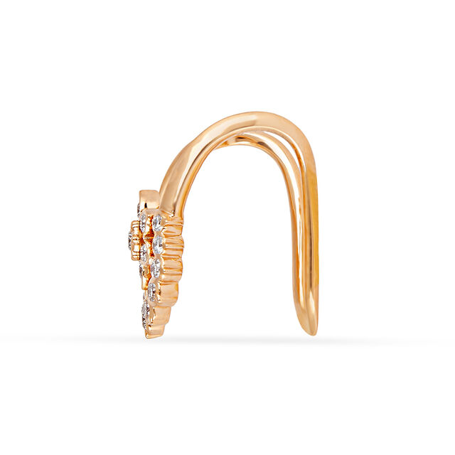 Tanishq 22KT Diamond Finger Ring for Women 4