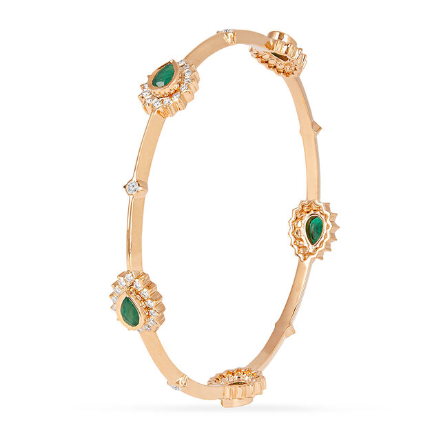 Tanishq 22KT Diamond Bangle for Women 4