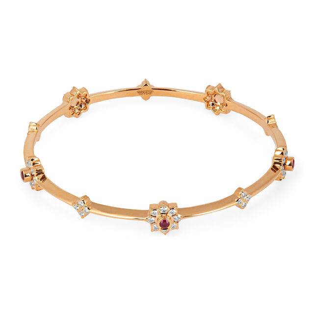 Tanishq 22KT Diamond Bangle for Women 