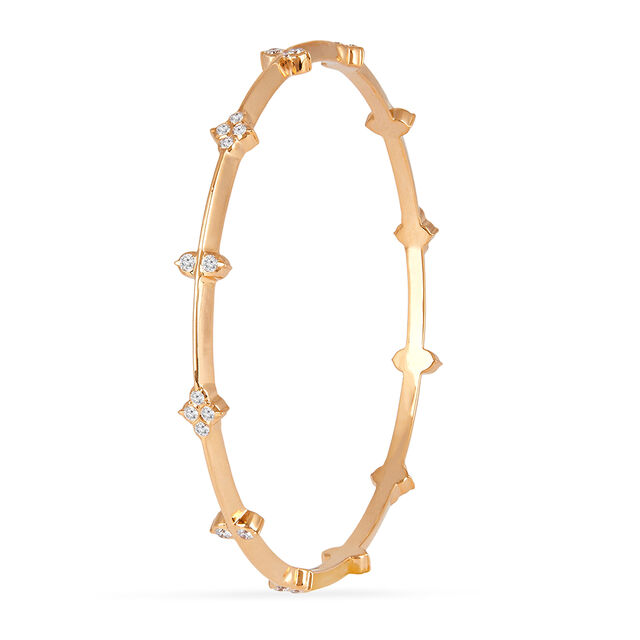 Tanishq 22KT Diamond Bangle for Women 3