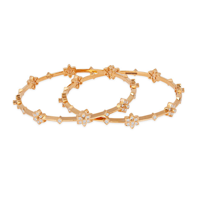 Tanishq 22KT Diamond Bangle for Women 2