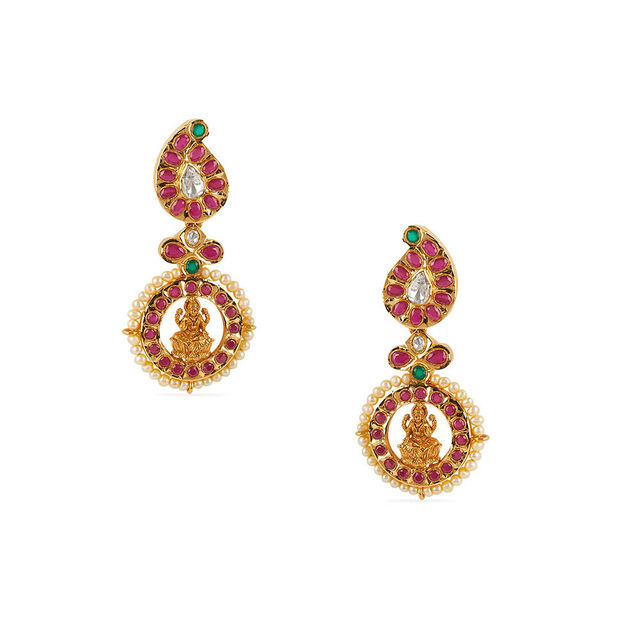 Tanishq 22KT Gold Necklace Set 3