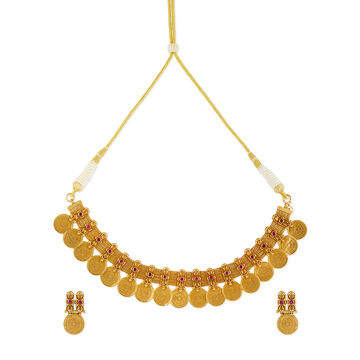 Tanishq 22KT  Gold Necklace Set  for Women