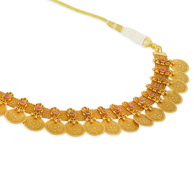 Tanishq 22KT  Gold Necklace Set  for Women 3