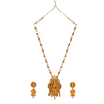 Tanishq 22KT Pooram Harmony Gold�Haaram�Set for Women