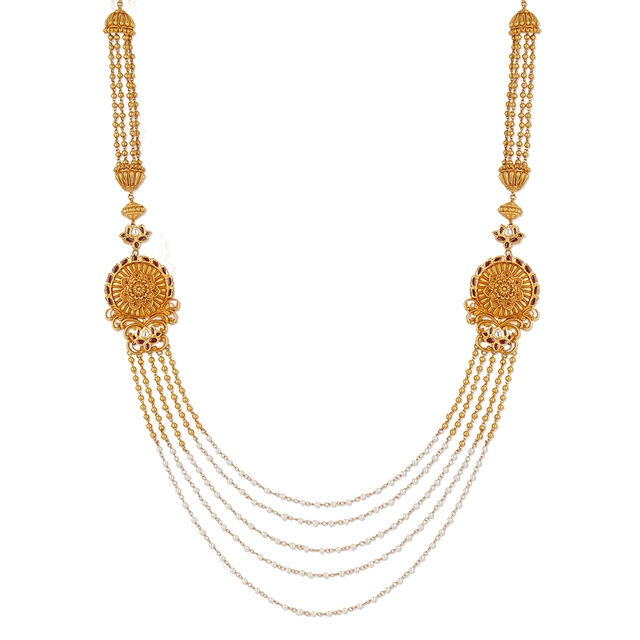 Tanishq 22 KT Layers of Bloom�Haaram for Women 2