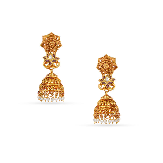 Tanishq 22 KT Layers of Bloom�Haaram for Women 5