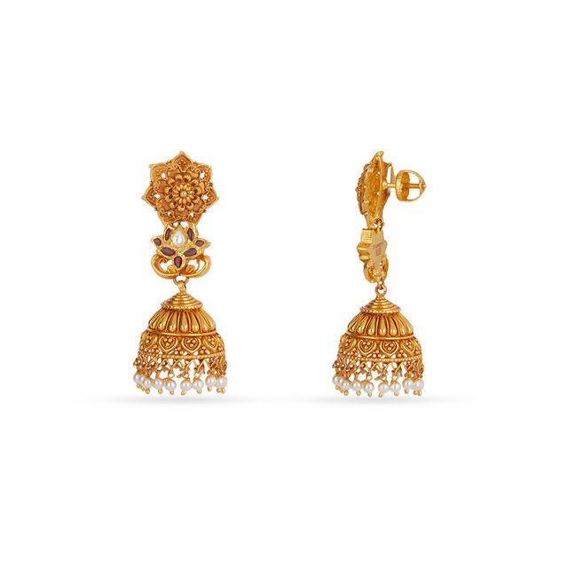 Tanishq 22 KT Layers of Bloom�Haaram for Women 6