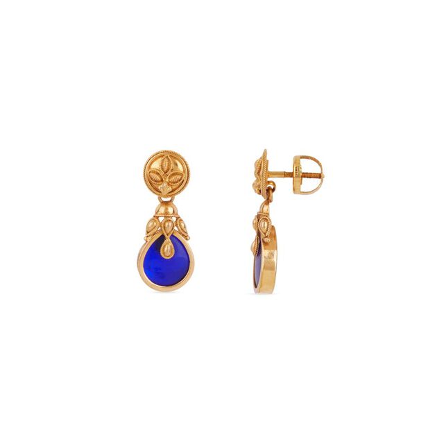 Tanishq 22KT Shankhupushpam�Bloom Necklace Set for Women 6