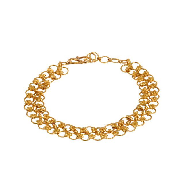 Tanishq 22 KT Garland of Grace Floral Bracelet for Women 