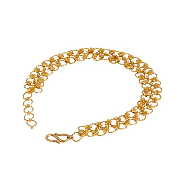 Tanishq 22 KT Garland of Grace Floral Bracelet for Women 2